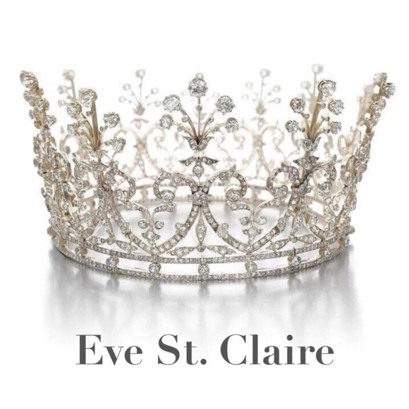 14k white gold diamond 2 CT stud earrings gift box - Picture 12 of 12